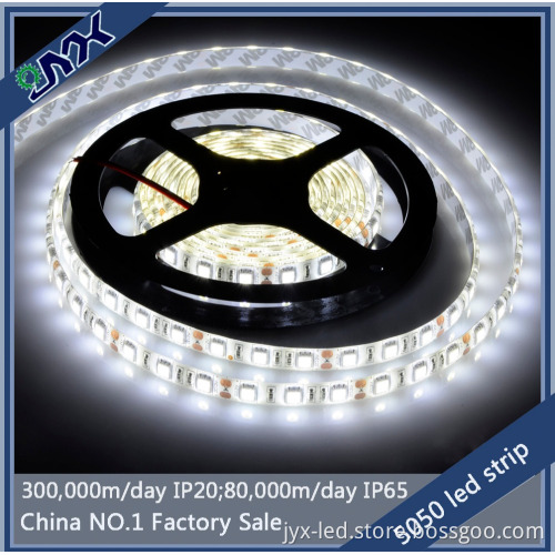 Battery powered 5m 30leds/m dsi led strip light white for decorative ceiling flexible led strip light